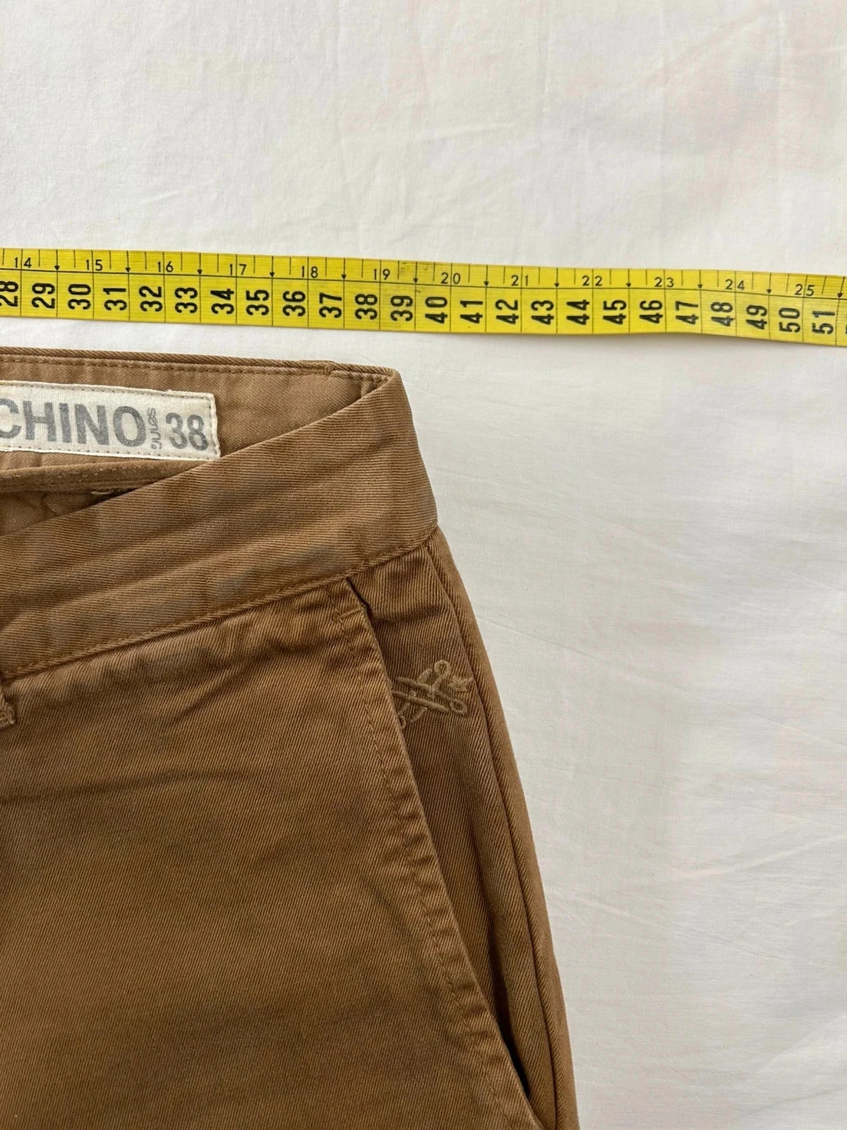 Chino beige marron Jules – photo 10